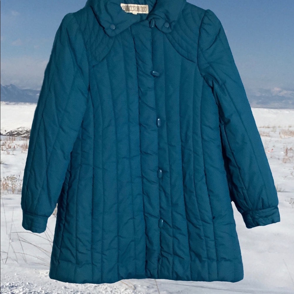 Fleet Street Long, Quilted Coat